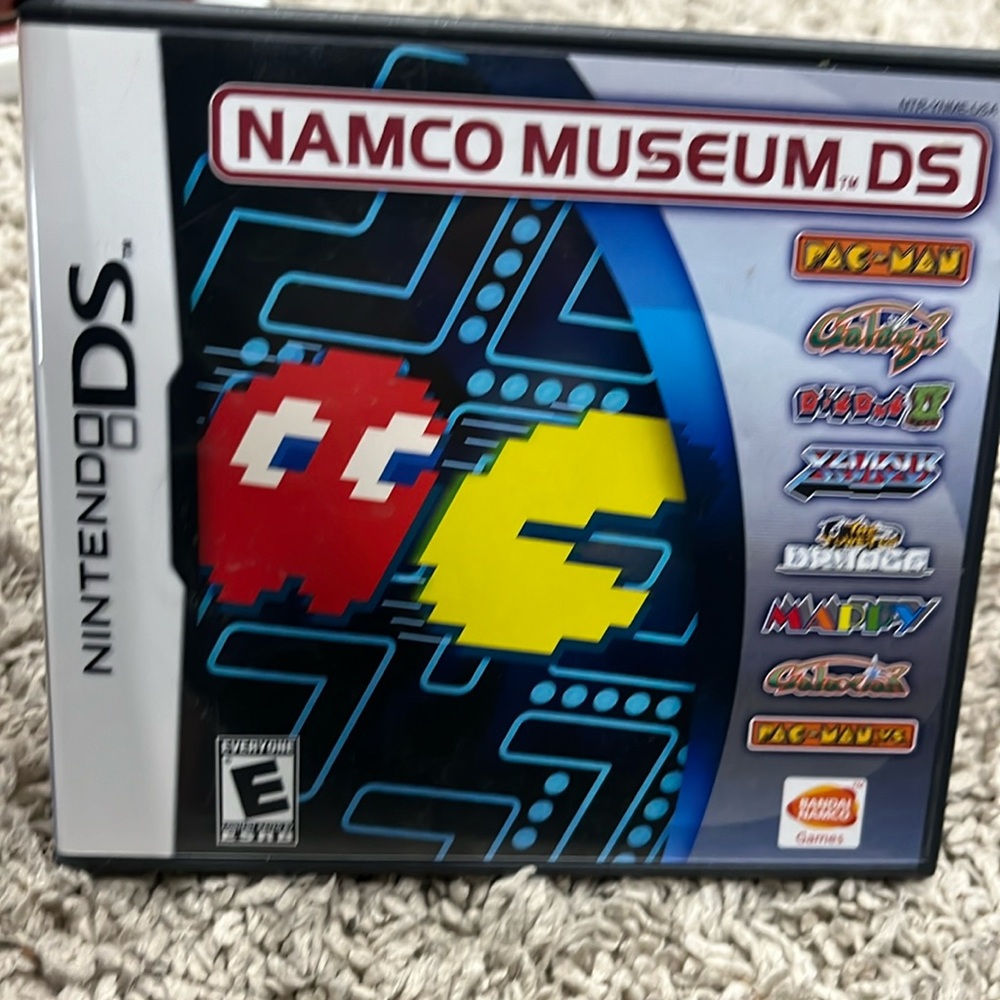 Nintendo ds namco museum ds 8 of you favorite classic games